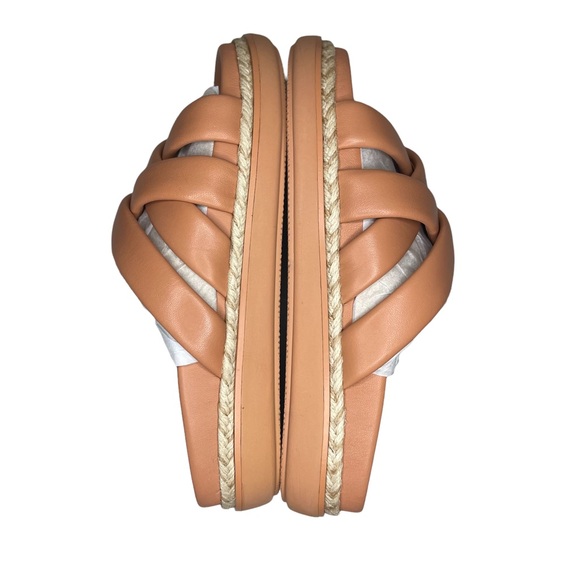 Vince Camuto Chavelle Braided Brown Sandals - Picture 5 of 7